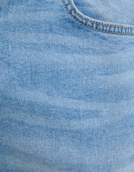 hellblau Bershka Männer Super-Skinny-Jeans H00J3149