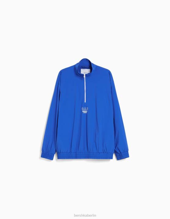 Blau Bershka Männer neu H00J3413