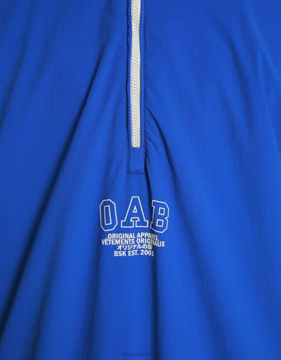 Blau Bershka Männer neu H00J3413