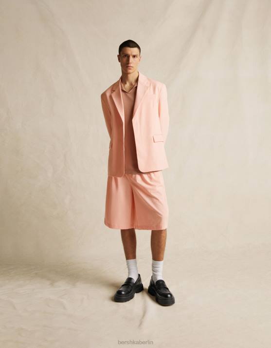 Schwarz Bershka Männer Slipper mit Profilsohle H00J3566