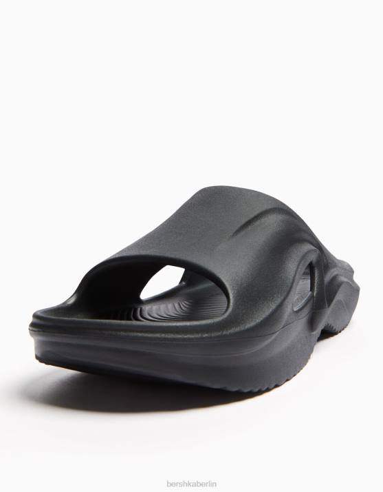 Schwarz Bershka Männer technische Sandalen H00J3555