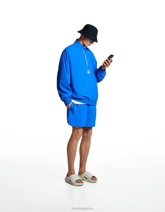 Weiss Bershka Männer technische Sandalen H00J3553