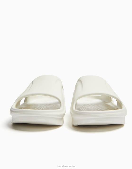 Weiss Bershka Männer technische Sandalen H00J3554