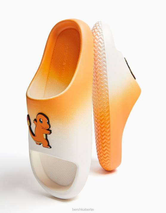 mehrfarbig Bershka Männer Pokémon-Sandalen H00J3548