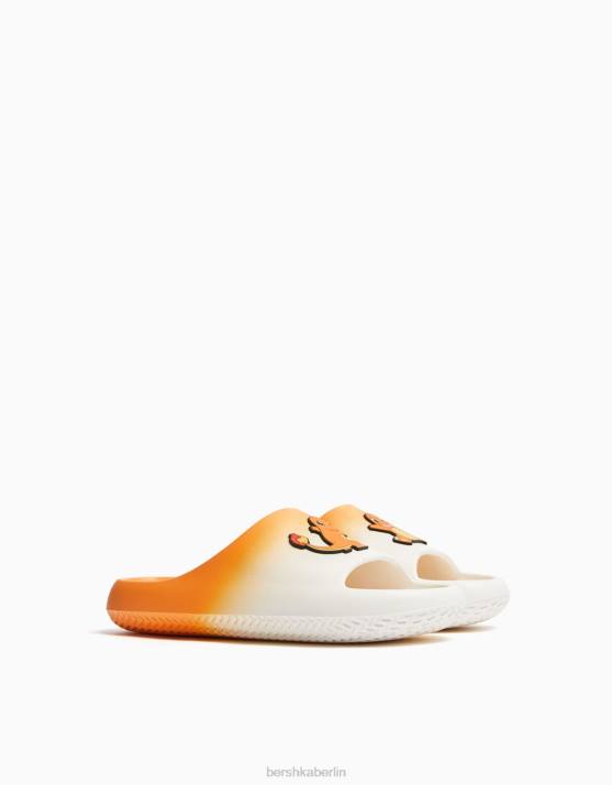mehrfarbig Bershka Männer Pokémon-Sandalen H00J3551