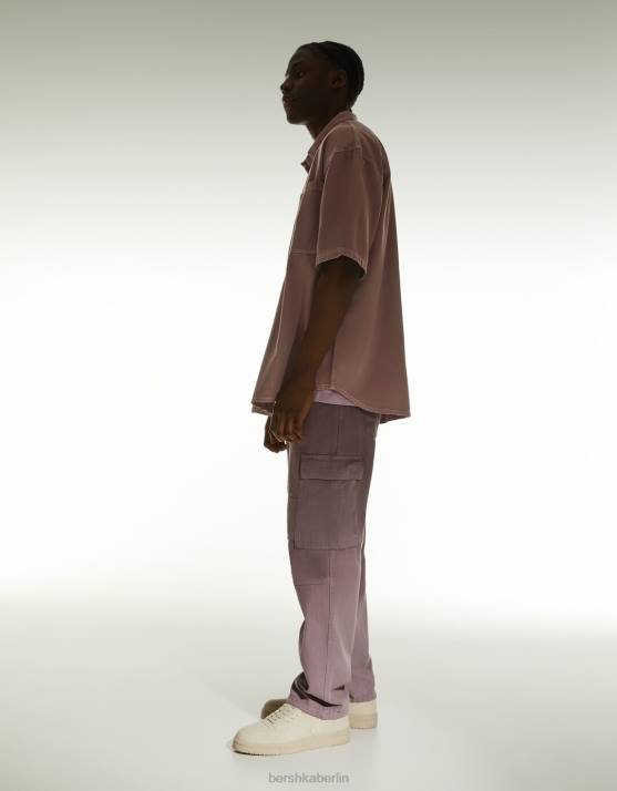 Sand Bershka Männer mehrschichtige Sneaker H00J3471