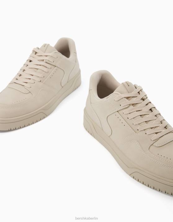 Sand Bershka Männer mehrschichtige Sneaker H00J3471