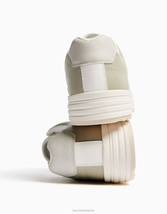 exklusiv Bershka Männer kontrastierende Turnschuhe H00J3490