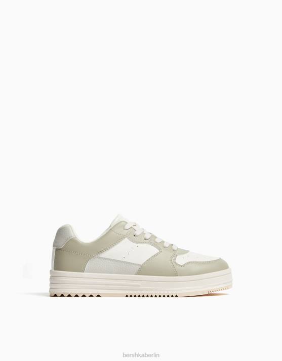 exklusiv Bershka Männer kontrastierende Turnschuhe H00J3490