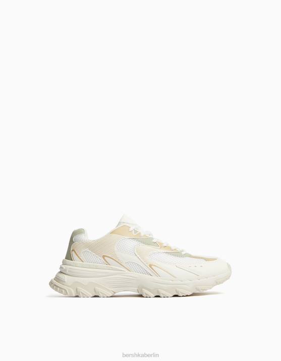 mehrfarbig Bershka Männer Kontrast-Sneaker mit Wanderdetails H00J3507