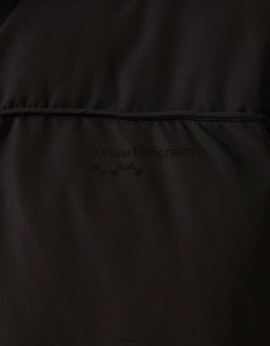 Schwarz Bershka Männer Pufferjacke mit Kapuze H00J3088