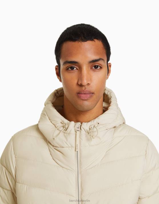 Stein Bershka Männer leichte Pufferjacke H00J3078