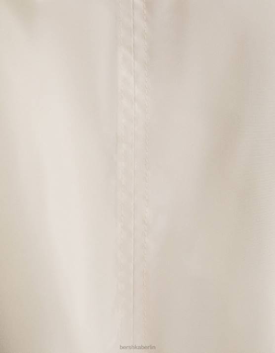 nicht-gerade weiss Bershka Männer leichte Bomberjacke H00J3052