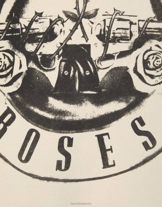 Kamel Bershka Männer Guns n' Roses Kapuzenpullover H00J2988