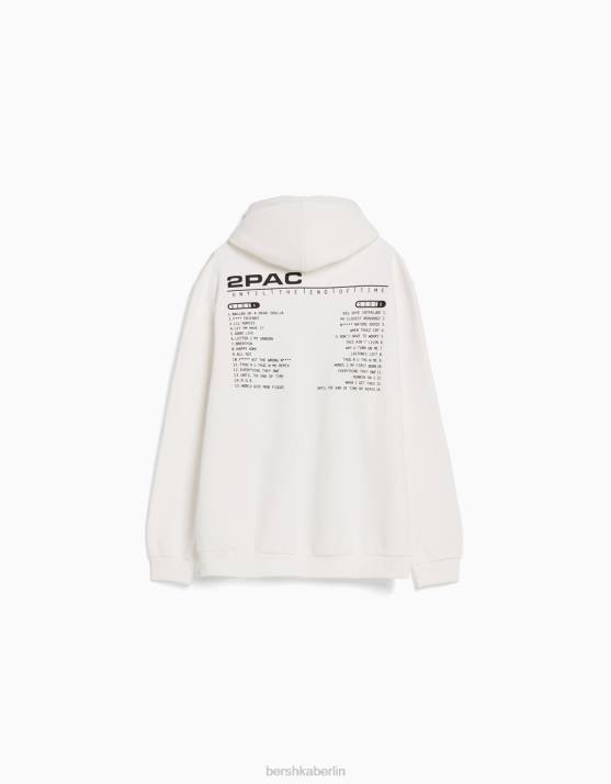 andere Bershka Männer Tupac-Hoodie H00J2970