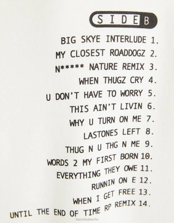 andere Bershka Männer Tupac-Hoodie H00J2970