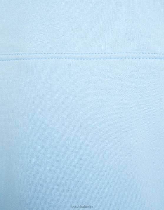 hellblau Bershka Männer Übergroßer Kapuzenpullover H00J2951