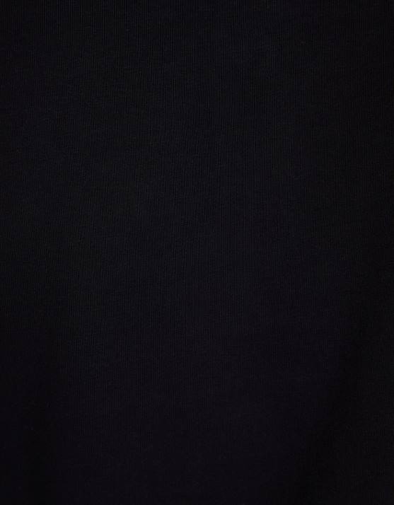 Schwarz Bershka Männer Gestreiftes Kurzarm-Polo H00J2678