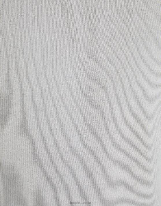 grau Bershka Männer ärmelloses Strick-T-Shirt H00J2825