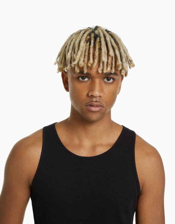 mehrfarbig Bershka Männer Packung mit 2 Tanktops H00J2803