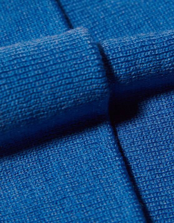 Blau Bershka Männer Einfache Mütze H00J3616