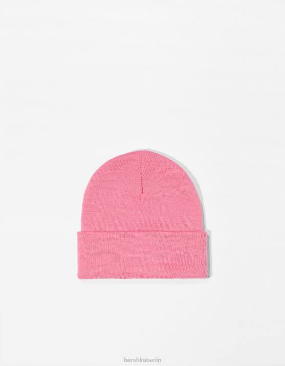 Rosa Bershka Männer Einfache Mütze H00J3618
