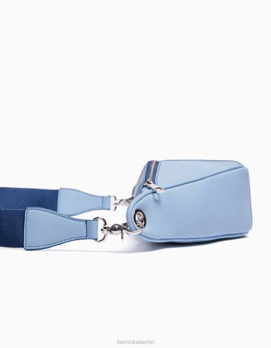 Blau Bershka Männer Umhängetasche H00J3581