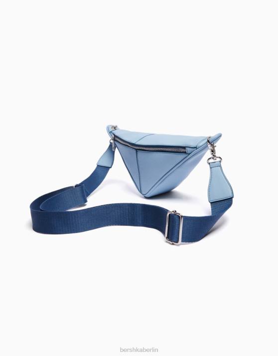Blau Bershka Männer Umhängetasche H00J3581