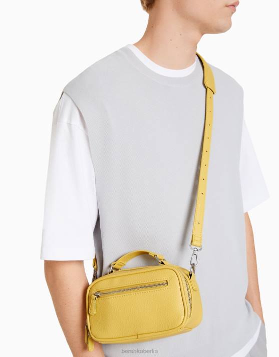 Gelb Bershka Männer Umhängetasche H00J3587