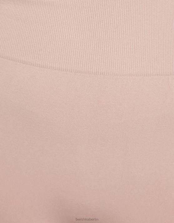 Rosa Bershka unisex Nahtlose Push-up-Leggings H00J3898