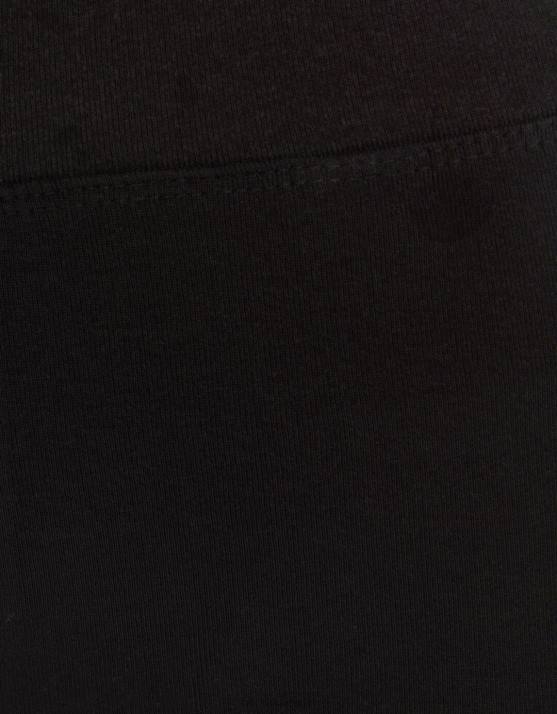 Schwarz Bershka unisex Culotte-Shorts H00J3883