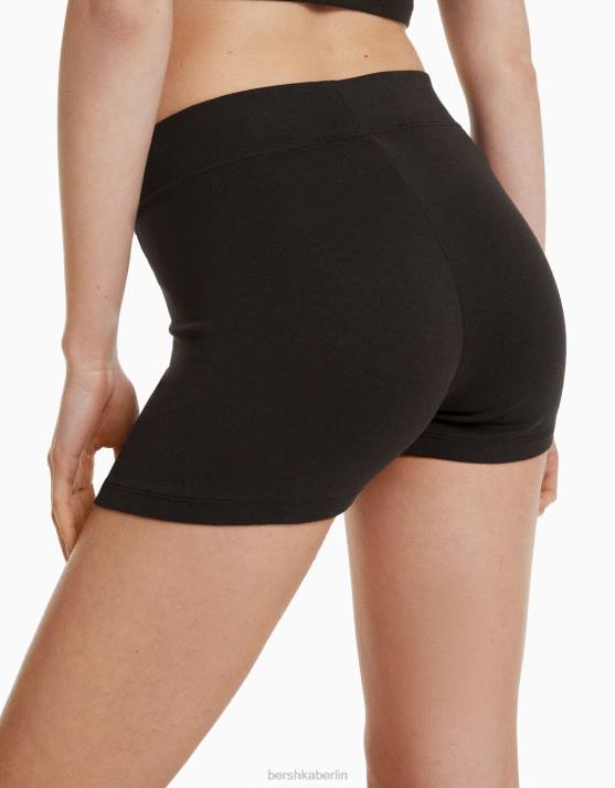 dunkelgrau Bershka unisex Culotte-Shorts H00J3881