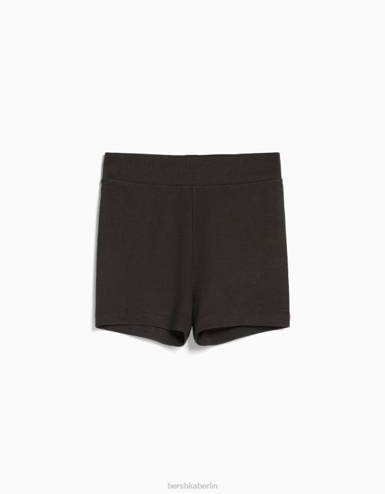 dunkelgrau Bershka unisex Culotte-Shorts H00J3881