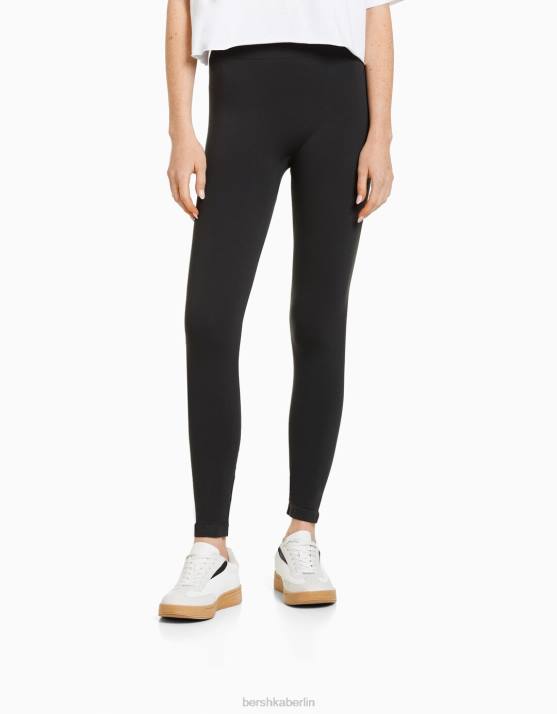 dunkelgrau Bershka unisex Nahtlose Push-up-Leggings H00J3897