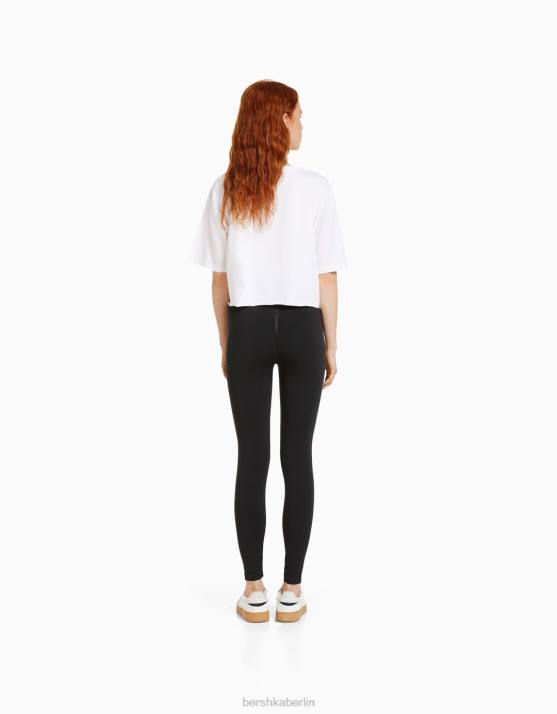 dunkelgrau Bershka unisex Nahtlose Push-up-Leggings H00J3897