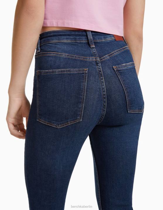 Marine Bershka unisex Schlagjeans H00J3929