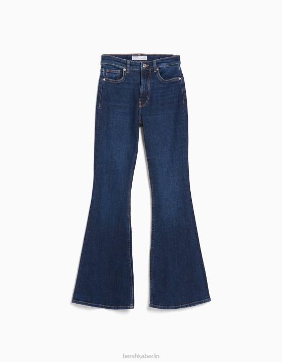 Marine Bershka unisex Schlagjeans H00J3929