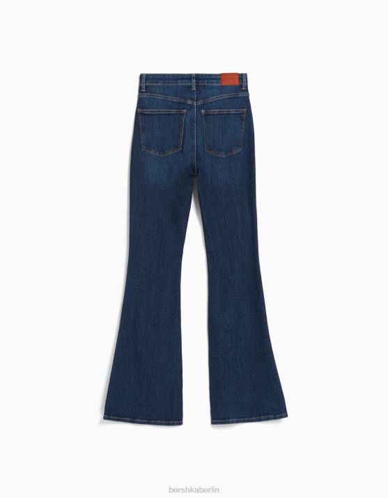 Marine Bershka unisex Schlagjeans H00J3929