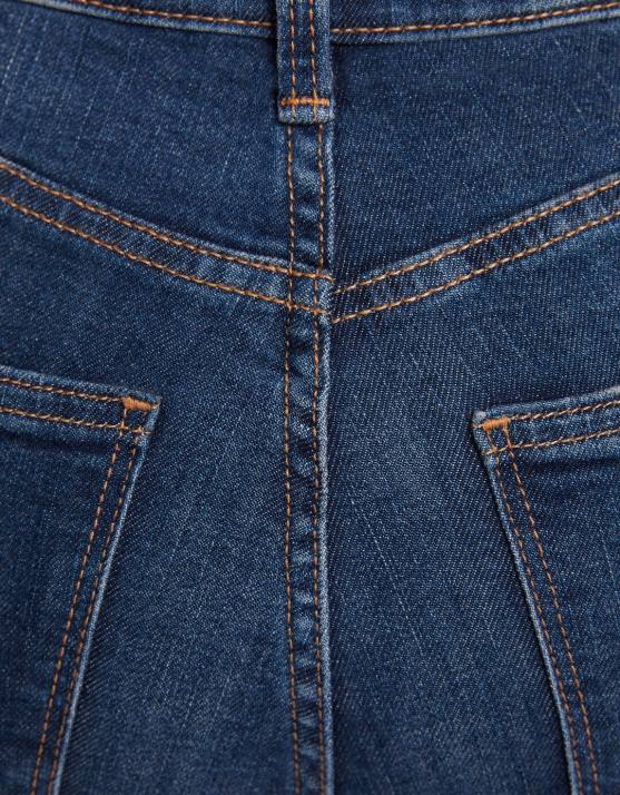 Marine Bershka unisex Schlagjeans H00J3929