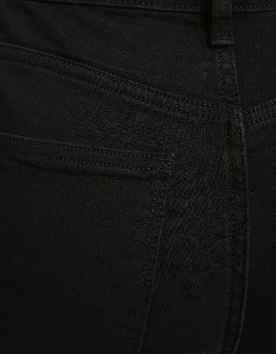 Schwarz Bershka unisex Schlagjeans H00J3931