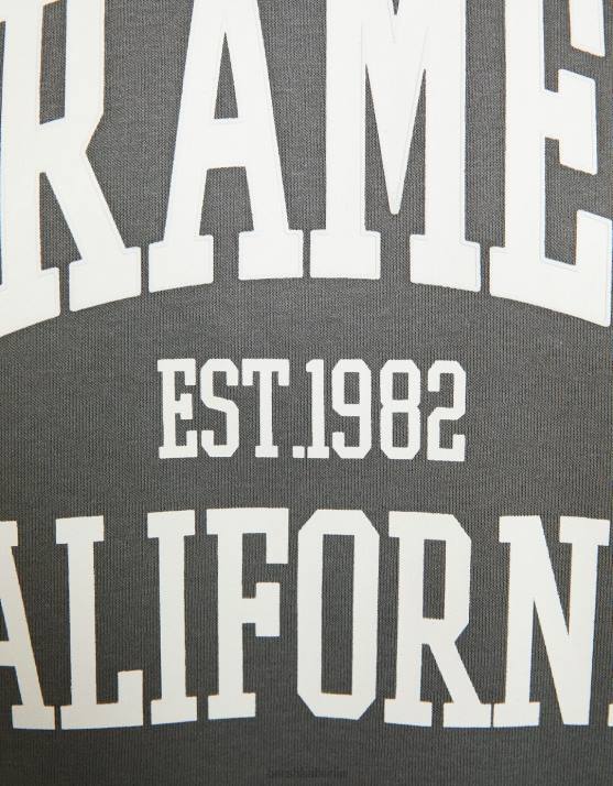 grau Bershka unisex Übergroßes bedrucktes Sweatshirt H00J4138