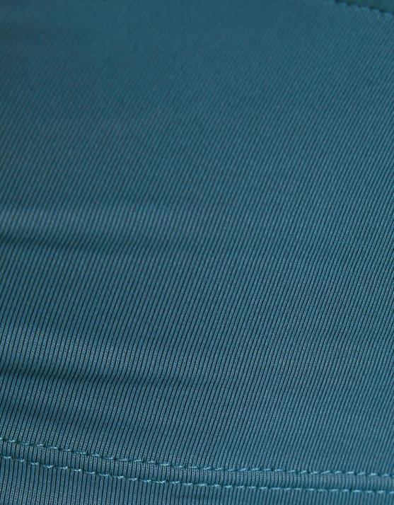 Blau Bershka unisex Crop-Top mit Trägern H00J3763