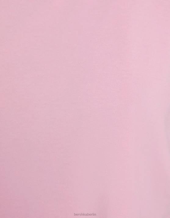 Rosa Bershka unisex Muskelshirt H00J3777