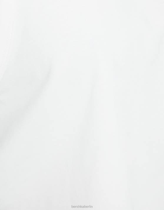 nicht-gerade weiss Bershka unisex Muskelshirt H00J3776