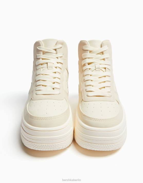 andere Bershka unisex kontrastierende High-Top-Sneaker H00J4185