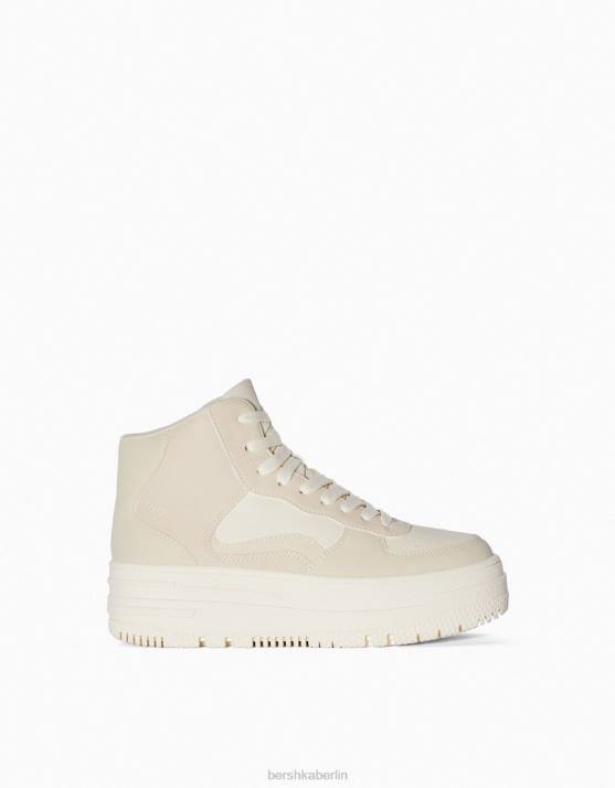 andere Bershka unisex kontrastierende High-Top-Sneaker H00J4185
