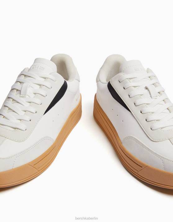mehrfarbig Bershka unisex Sneaker im Retro-Stil H00J4188