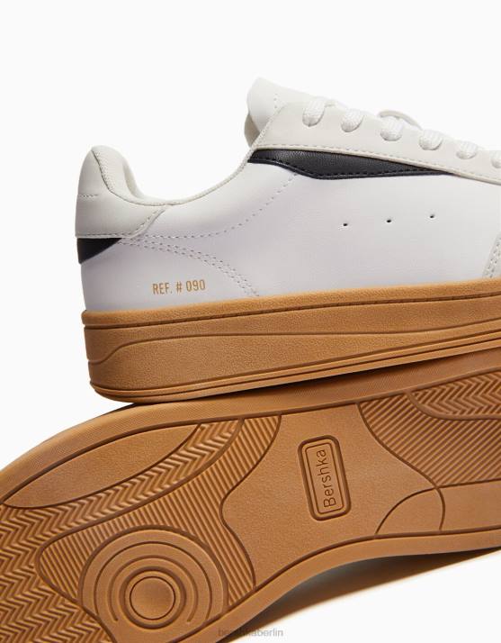 mehrfarbig Bershka unisex Sneaker im Retro-Stil H00J4188