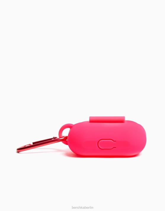 Fuchsie Bershka unisex Einfache Airpods-Hülle H00J4215