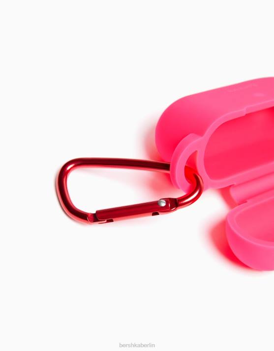 Fuchsie Bershka unisex Einfache Airpods-Hülle H00J4215
